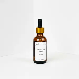 Aceite de Almendras 2oz Hidratacion Natural Y Regenerador para la Piel y Cabello con  Vitamina E y  Aceites Hidratantes Antioxidantes Para todo Tipo de Piel
