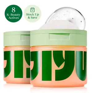 Jiyu Korean Skincare (2-PACK) - Anti-Aging, Dark Spot & Wrinkle Minimizing Toner Pads with Centella Asiatica, Snail Mucin, Niacinamide - 200 ct.