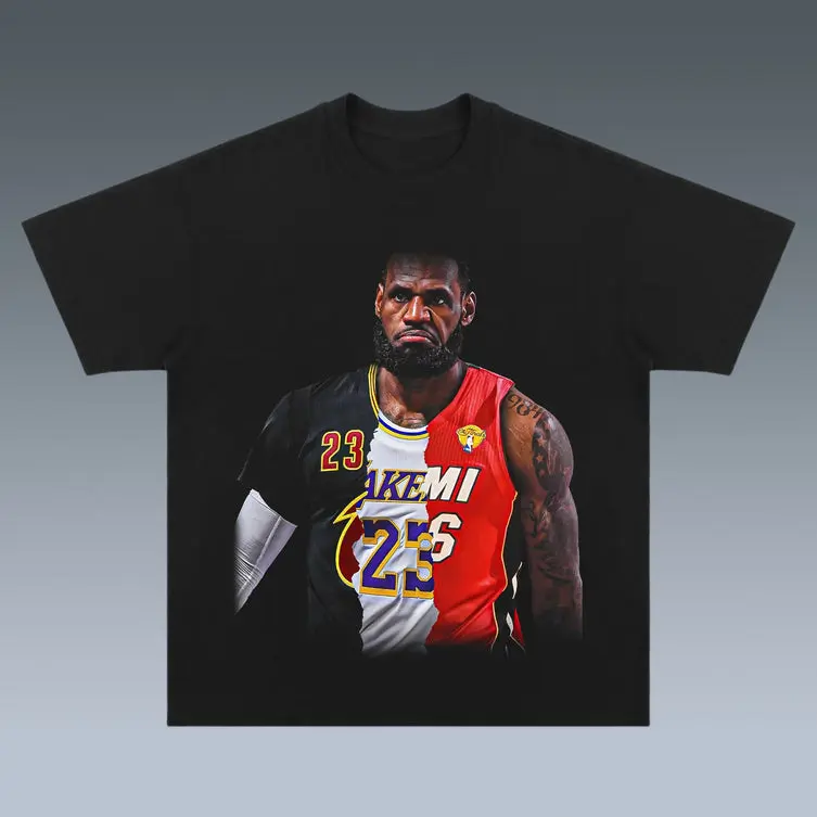 [Sale Up To 50%] Unisex VINTAGE TEE |   LEBRON JAMES 1