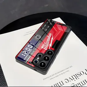 Cool Red Toolbox T-milwaukees  Phone Case For Samsung S 25 26 24 23 22 21 Ultra 10 Plus a16 Pro Fe 20 Note 34 S30 glass Shockproof