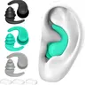 Swimming Ear Plugs, 3 Pairs Waterproof Reusable Silicone Swim Earplugs for Swimming Surfing Snorkeling and Other Water Sports (Adults & Teens 14+)