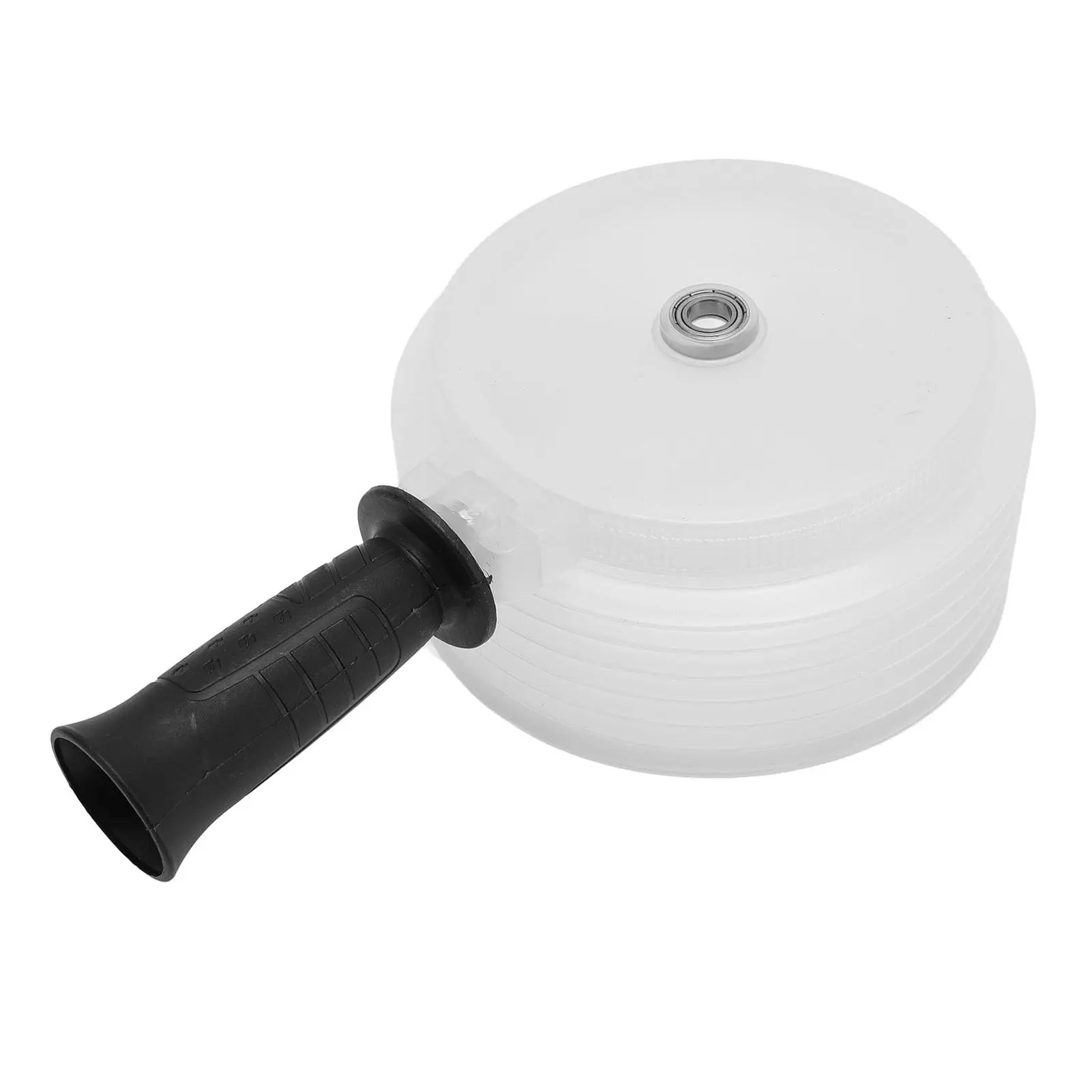 Collapsible Hole Saw Accessories Dust Bowl, Rubber Scalable Dust Cover Collector for Installing Recessed Lights and Ceiling Cutting Work
