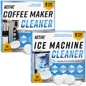 ACTIVE Coffee Maker & Ice Machine Descaler Bundle