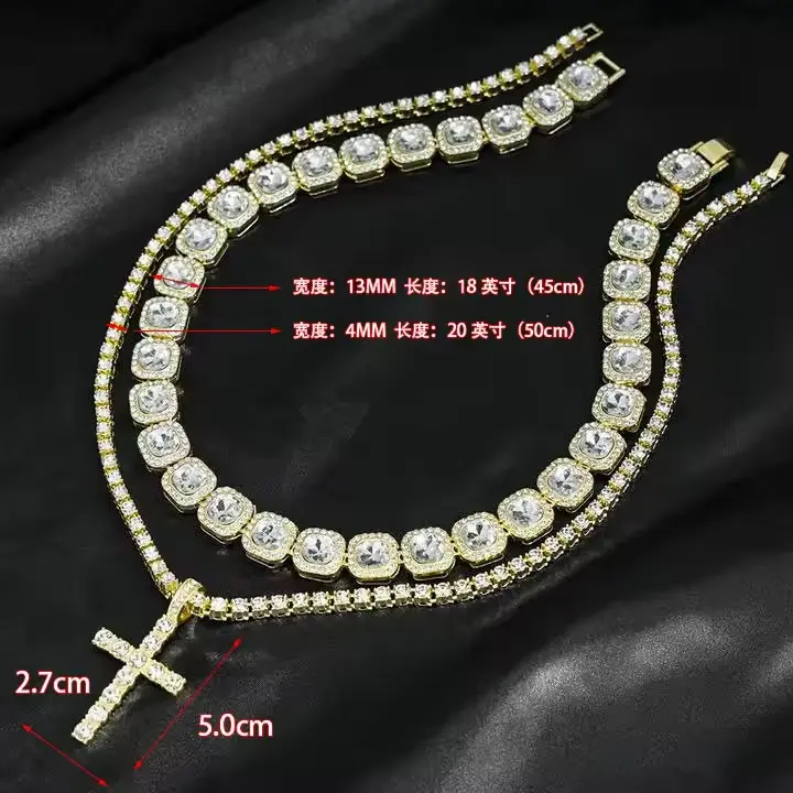 Gold 18 inches+20 inches