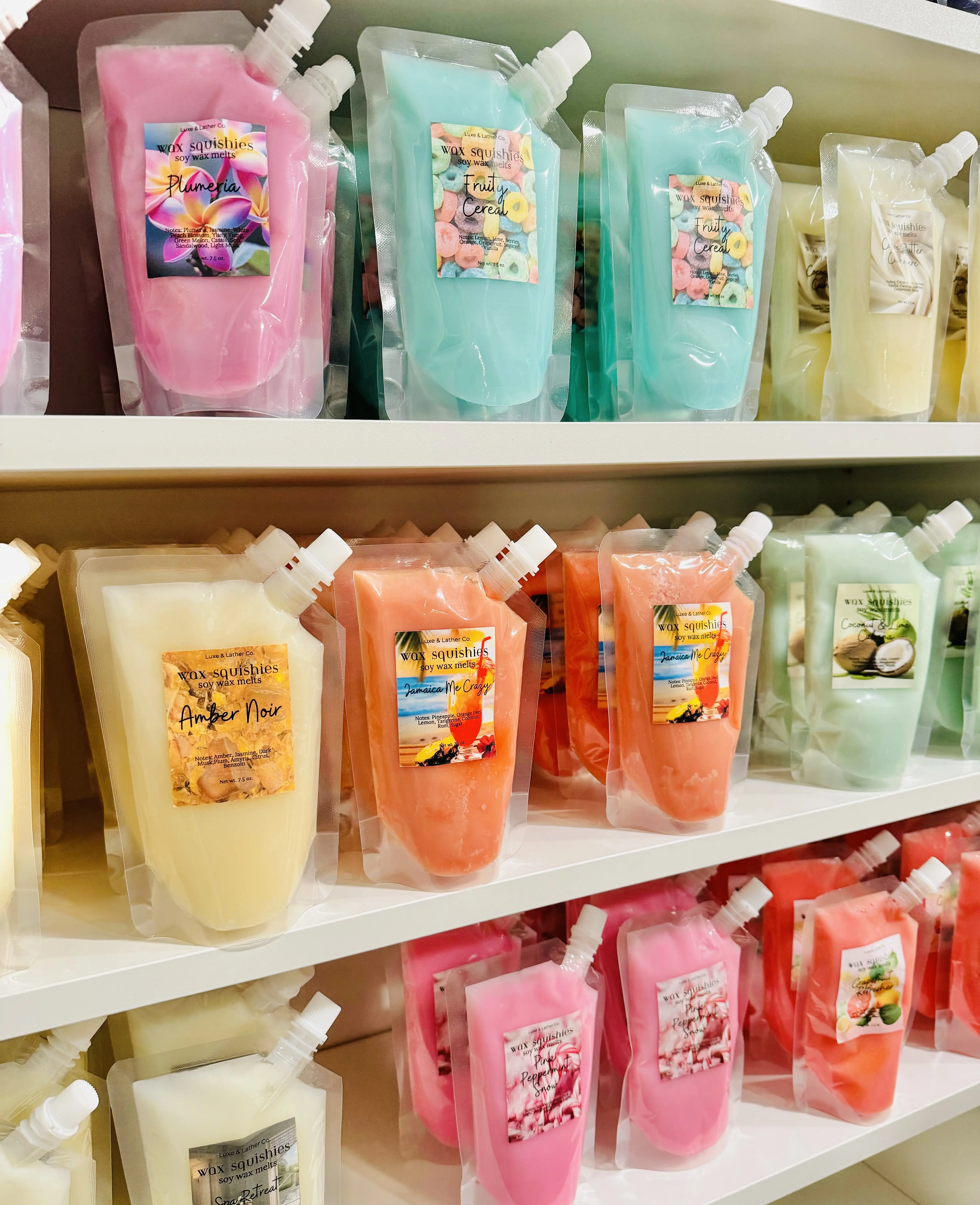 Wax Squishies - 7.5 oz Variety of Scents! Squeeze Wax, Squeezable Wax Melts home fragrance amazing scents