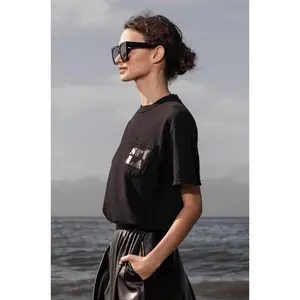 70's SRF LA Tee - Black On Black