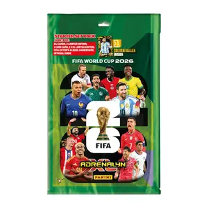 PANINI FIFA World Cup 2026 Adrenalyn XL Starter Pack – Soccer Trading Card Collection Set, Football Collector Gift