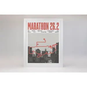 Des Moines Marathon Poster