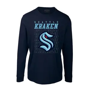 Seattle Kraken Anchor Down The Line Long Sleeve Tee