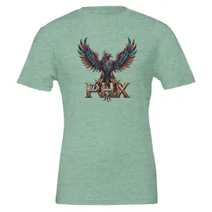 Mosaic Phoenix graphic  tee