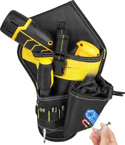 Drill Holster,Heavy-Duty Impact Holster for Tool Belt,Drill Holder,Drill Pouch Fits  Drills