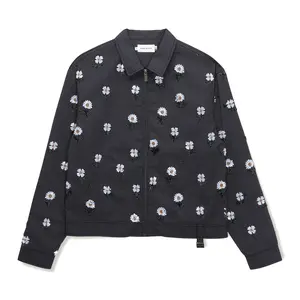 Honor the Gift Flowers Beaded Jacket