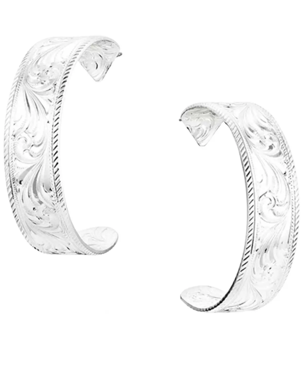 Montana Silversmiths Women's Women'S Out West Hoop Earrings - Er6063