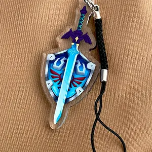 Legend of Zelda Keychains - Acrylic Charm Accessories for Bag, Backpack, and More