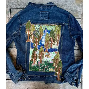 CALIFORNIA WOODS UPCYCLED DENIM JACKET