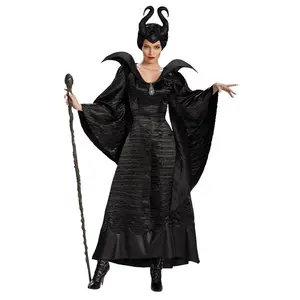Adult Plus Size Deluxe Maleficent Christening Gown Costume
