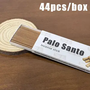 44pcs Palo Santo Incense Sticks, Natural Fragrance for Home Yoga Relaxation, Essential Oil Scented Stick for Meditation & Air Purification