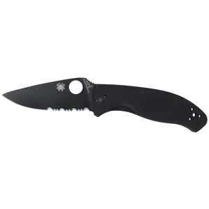 SPYDERCO TENACIOUS G-10 COMBO BLK SPYDERCO TENACIOUS G-10 COMBO BLK