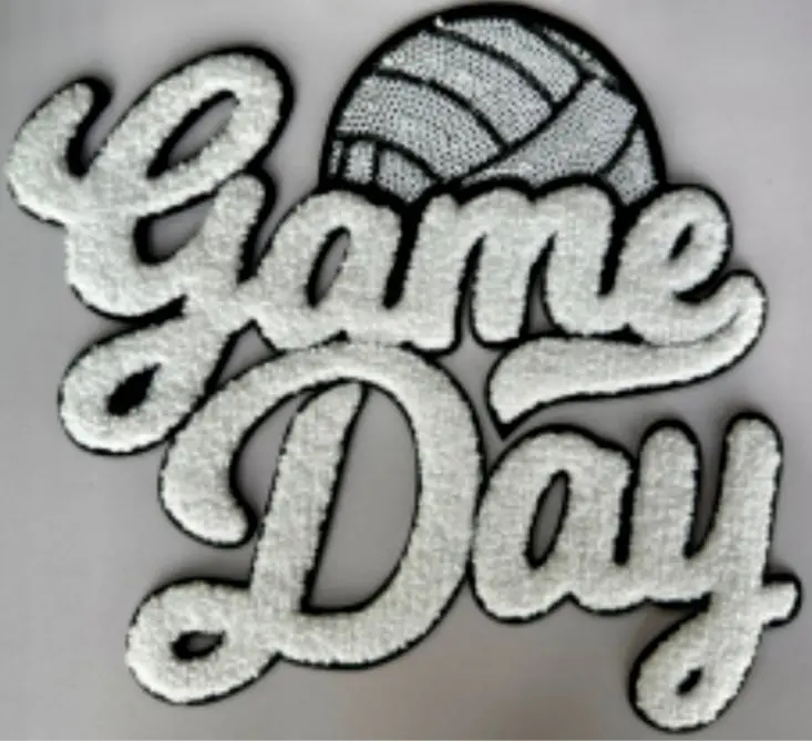 Game Day Volleyball Patch
