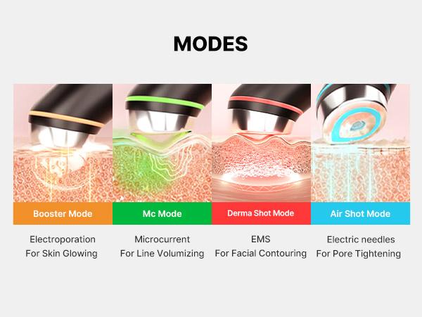 [medicube] AGE-R Booster Pro -  PINK (New) / Black ㅣKbeauty Viral Glass Glow Device for Glowy Glass Skin Facial Comfort