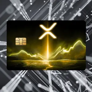 XRP Crypto Inspired Ripple Coin Credit Card Skin - Big Chip - Little Chip - XRP Ripple Coin - Credit Card Sticker