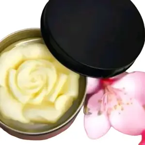 Pomegranate Vanilla Scented Rose Shaped Anti-Aging Lotion Bar