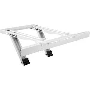 VEVOR Air Conditioner Support Bracket, No Drilling Easy Installation, Heavy Duty Steel Construction Max.220 lbs Load Capacity, Fits Single or Double Hung Windows, Home and RV, White