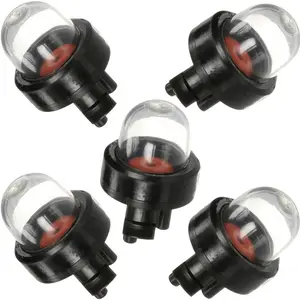 5-Pack Small Engine Primer Bulbs | Universal Fit Snap-In Purge Pump for Ryobi, Poulan, Homelite, Echo & More | Leaf Blower, Trimmer, Chainsaw Replacement (Replaces 188-512)