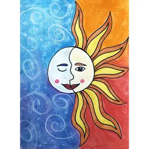 Add-On Art Project - Sun and Moon L1 (ages 4+)