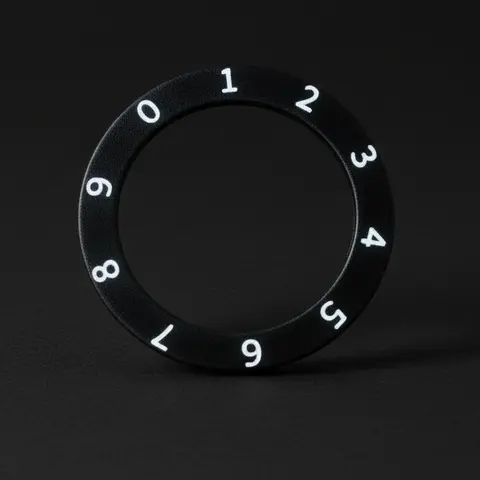 Sigil Forge Codex Ordinem Numerical Sigil Tool, 0-9 Number Grid for Symbolic Design & Creation, Plastic 3x3 inch Non-Porous Plate Resists Moisture Oils, for Journaling & Personal Rituals