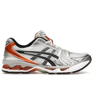 ASICS Men's Gel-Kayano 14 White Piquant Orange Running Shoes, from StockX
