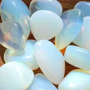 Jumbo Opalite Crystal Tumbled Stones, Extra Large