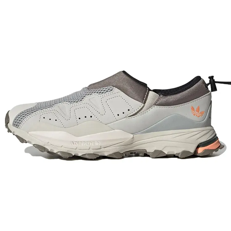 Adidas Originals Hyperturf Adventure Shoes Stone Aluminium' Cushioned Durable Low Top Unisex HQ6501