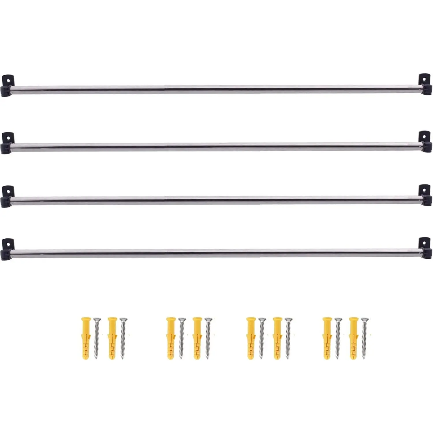 Gift Wrapping Paper Wall Mount Storage Station, Organizer, Dispensing Rack for Gift Wrapping Paper up to 40 Inch(100CM) Wide.