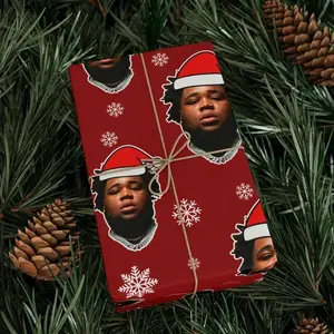 RW Christmas Wrapping Paper, Wrapping Paper Gift, Christmas Gift For Friends