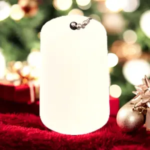 Stainless steel dog tag