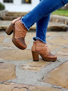 Nancy Mexican wedges//High heel huarache//Mexican huarache//Mexican wedge sandal//Mexican heels//Huarache mexicano//Mexican sandal