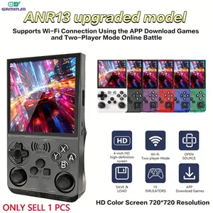 GAMINJA Online Handheld Game Console, 4-Inch HD Screen, 19+ Emulators, Online Battle & Game Download, 3500mAh Long Battery Life, Retro Portable Gaming Device