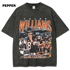Vintage 90s CALEB WILLIAMS T-Shirt, Football Graphic Tees, Sport Shirt,College star shirt, Crewneck Short Sleeve T-Shirt, Unisex Menswear Womenswear Tops