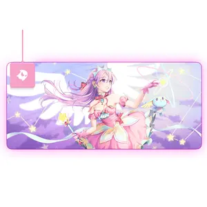 Magical Girl P1 RGB Wireless Charging Desk Mat Mousepad
