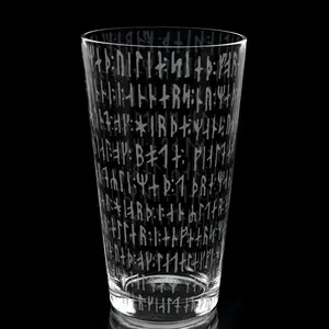 NORDIC VIKING RUNES Pint Glass