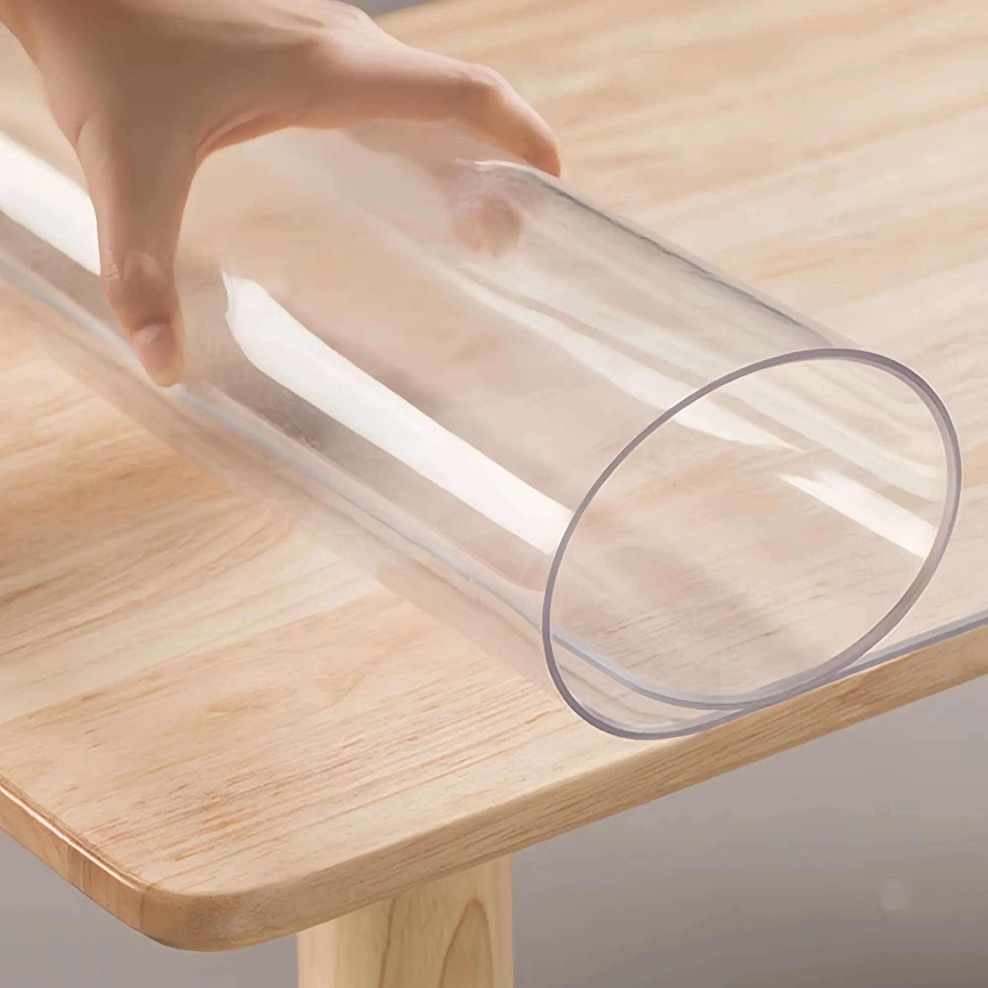 Durable PVC Oil-Resistant Table Mat, Waterproof Placemat, High-Temperature Resistant, Customizable Size, Ideal for Home Countertops, Table Placemats, Plastic Placemats