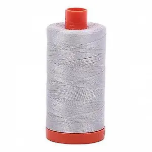 Aurifil Mako Cotton Thread Aluminum 2615 50wt 1422yd