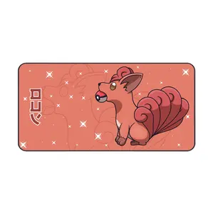 Vulpix Desk Mat, Anime Mouse Pad, Computer Accessories, Perfect Gift for Fans, Office Decor, Gaming Decor, Top Deskmat
