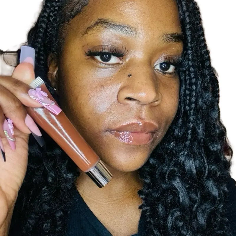 Chocolate brown lipgloss