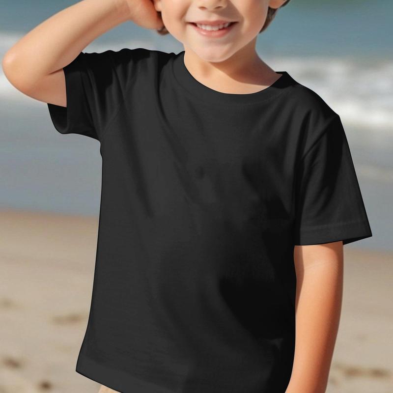 kids clothes cute summer outfits baby shark family cartoon print t-shirt for children boys girls party wear