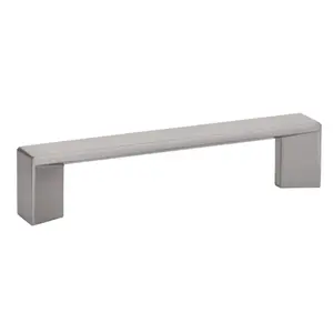 Emtek  12 in. Center to Center Trinity Cabinet Pull, Satin Nickel