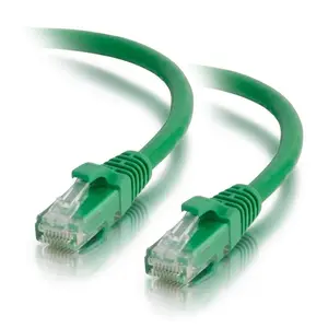 C2G 15201 10ft (3m) Cat5e Snagless Unshielded UTP Ethernet Network Patch Cable - Green