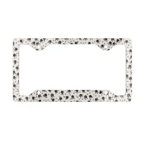 Studio Ghibli License Plate Frame - Spirited Away, Personalized Car Decor, Custom Metal Frame, Auto Accessory, Stylish Car Upgrade