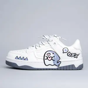 Ultra Chubby Kabbu Sharku Casual White Sneakers - Women's
